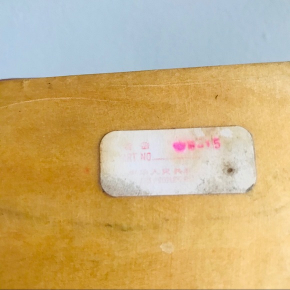 Vintage hand painted Chinese water Lilly wood box - Picture 7 of 12